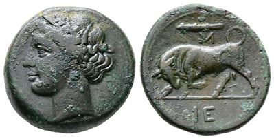 Sicily, Syracuse. Hieron II (275-215 Bc). Æ (20mm, 6.25g)