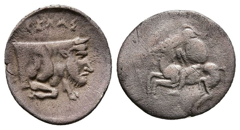 Sicily, Gela, C. 430-425 Bc. Ar Litra (13mm, 0.56g).
