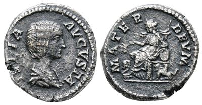 Julia Domna (augusta, 193-217). Ar Denarius (18mm, 3.02g).