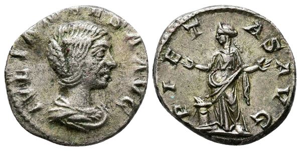 Julia Maesa (Augusta, 218-224/5). AR Denarius (17mm, 2.90g).