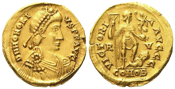Honorius (393-423), Solidus, Ravenna, AD 402-406; AV (g 4,46; mm 20)