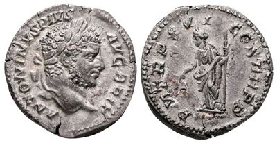 Caracalla (198-217). Ar Denarius (19 MM, 2.97 G).