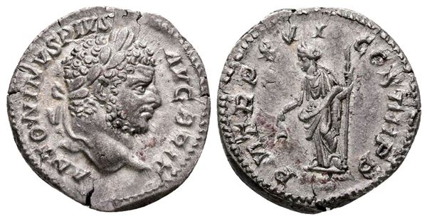 Caracalla (198-217). AR Denarius (19 mm, 2.97 g).
