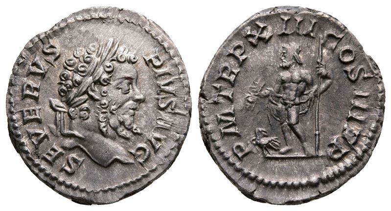 Septimius Severus (193-211). Ar Denarius (19 MM, 3.29 G).