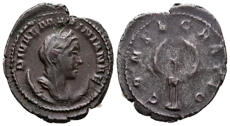 Diva Mariniana (died Before Ad 253). Ar Antoninianus (24 MM, 3.94 G).