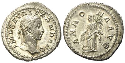 Severus Alexander (222-235), Denarius, Rome, Ad 231; Ar (g 3,40; MM 21,2)