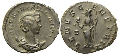 Magnia Urbica, Antoninianus Struck Under Carinus, Lugdunum, Ad 284; Bi (g 3,85; MM 22)