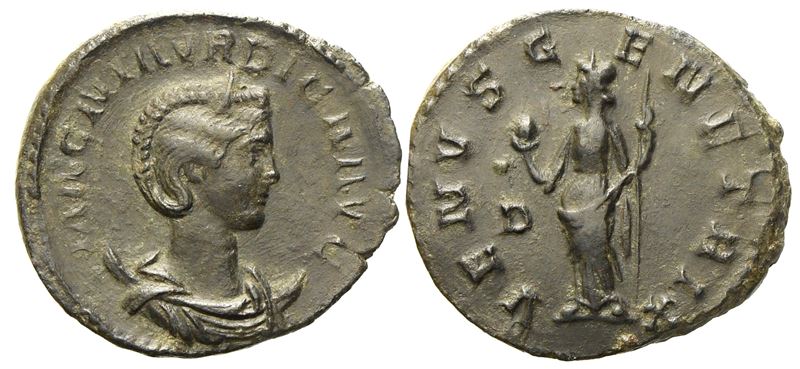 Magnia Urbica, Antoninianus Struck Under Carinus, Lugdunum, Ad 284; Bi (g 3,85; MM 22)