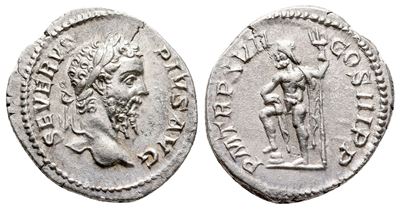 Septimius Severus (193-211). Ar Denarius (18 MM, 3.20 G).