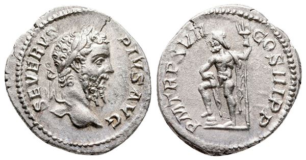 Septimius Severus (193-211). AR Denarius (18 mm, 3.20 g).