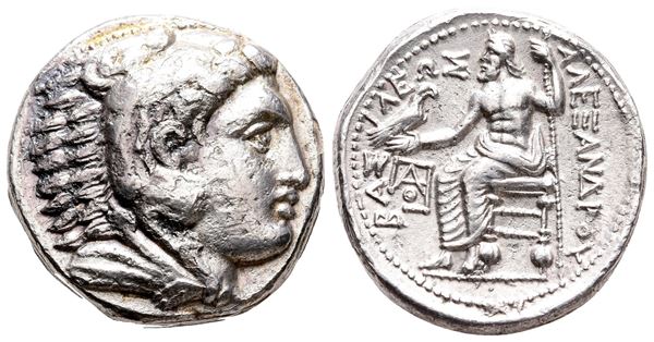 Kings of Macedon, Philip III Arrhidaios (323-317 BC). AR Tetradrachm (25mm, 16.34g)