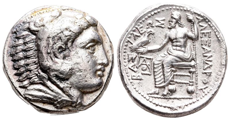Kings Of Macedon, Philip III Arrhidaios (323-317 Bc). Ar Tetradrachm (25mm, 16.34g)