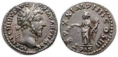 Marcus Aurelius (161-180). Ar Denarius (20 MM, 3.33 G).
