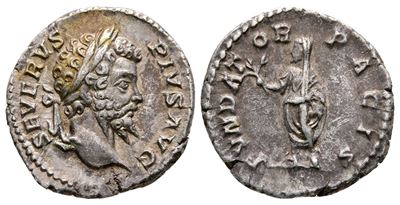 Septimius Severus (193-211). Ar Denarius (19 MM, 3.25 G).