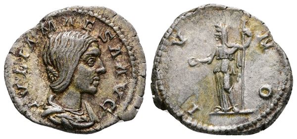 Julia Maesa (Augusta, 218-224/5). AR Denarius (21 mm, 3.25 g).