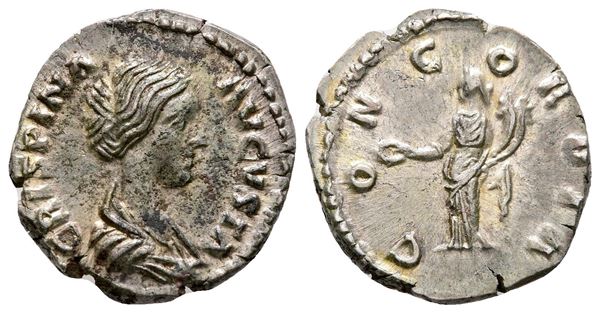 Crispina (Augusta, 178-182). AR Denarius (18 mm, 3.02 g).