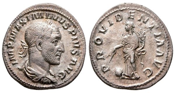 Maximinus I (235-238). AR Denarius (20 mm, 2.59 g).  - Auction Greek, Roman and Byzantine Coins	 - Bertolami Fine Art - Prague