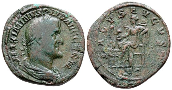 Maximinus I (235-238). Æ Sestertius (33 mm, 25.35 g).  - Auction Greek, Roman and Byzantine Coins	 - Bertolami Fine Art - Prague