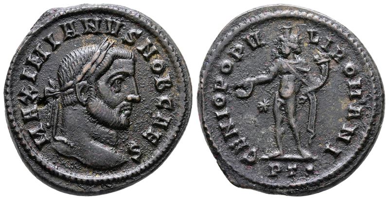 Galerius (ceasar, 293-305) Æ Follis (29 MM, 11.01 G).