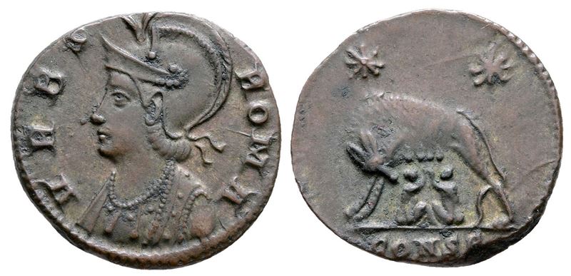 Commemorative Series, 330-354. Æ Follis (17 MM, 2.32 G).