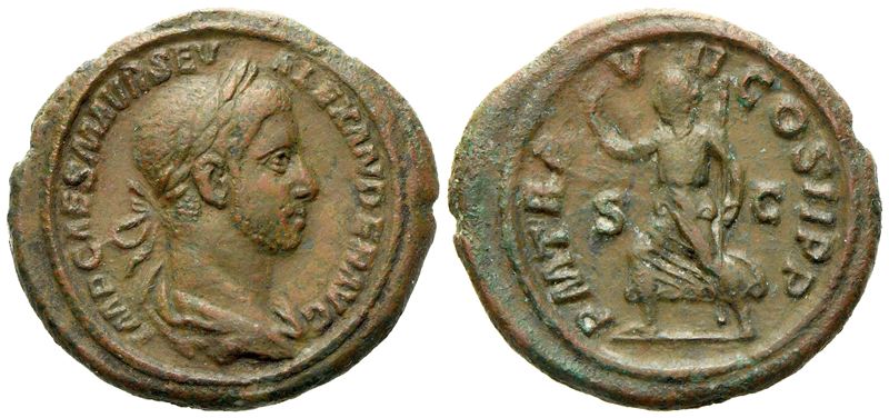 Severus Alexander (222-235), As, Rome, Ad 228; Æ (g 13,35; MM 29)