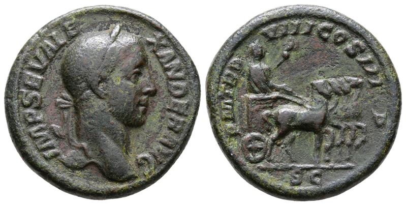 Severus Alexander (222-235). Æ As (25 MM, 10.53 G).