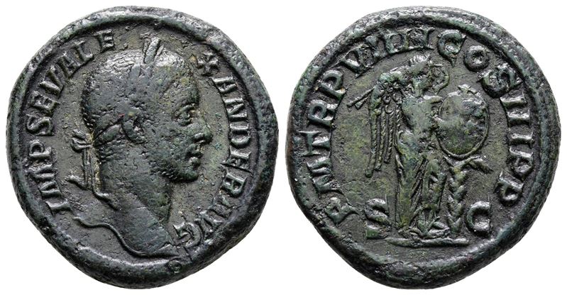 Severus Alexander (222-235). Æ As (25 MM, 11.25 G).
