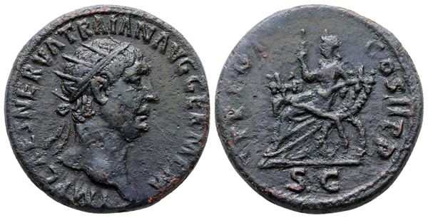Trajan (98-117). Æ Dupondius (28 mm, 13.80 g).