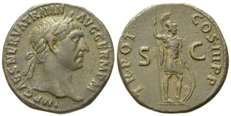 Trajan (98-117), As, Rome, Ad 99-100; Æ(g 11,27; MM 26)