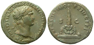 Trajan (98-117), As, Rome, Ad 103-111; Æ (g 11,30; MM 27)