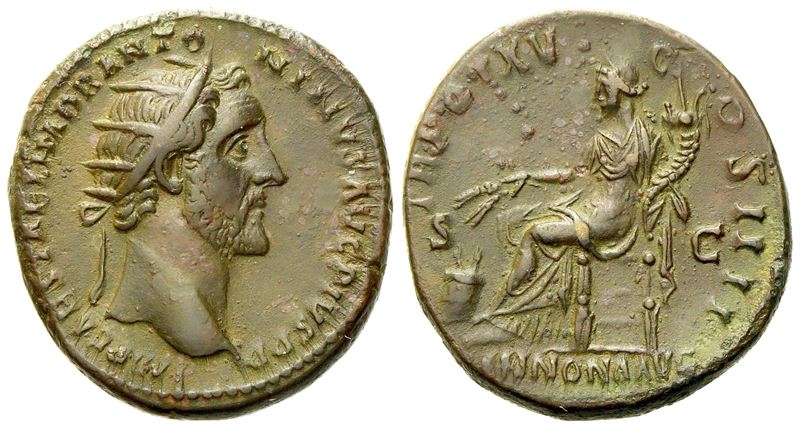 Antoninus Pius (138-161), Dupondius, Rome, Ad 151-152; Æ (g 13,08; MM 26)