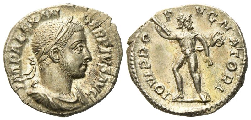 Severus Alexander (222-235), Denarius, Rome, Ad 231-235; Ar (g 2,85; MM 18,2)
