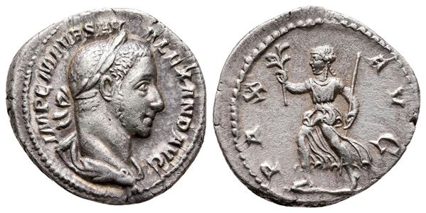 Severus Alexander (222-235). AR Denarius (20 mm, 2.77 g).