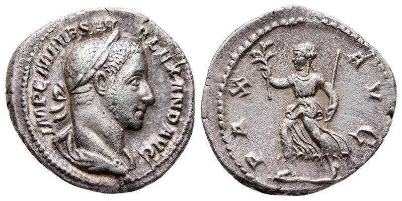 Severus Alexander (222-235). Ar Denarius (20 MM, 2.77 G).