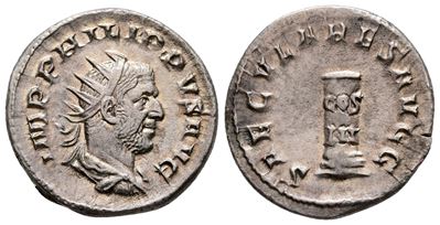 Philip i (244-249). Ar Antoninianus (22 MM, 4.04 G).
