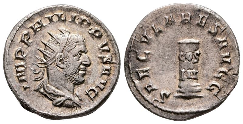Philip i (244-249). Ar Antoninianus (22 MM, 4.04 G).