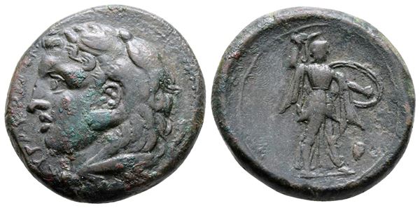 Sicily, Syracuse. Pyrrhos (278-276 BC). Æ (24 mm, 12.07 g).