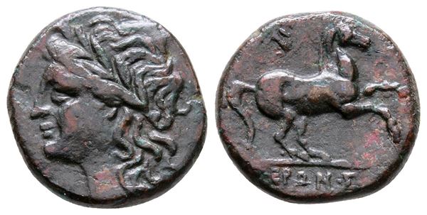 Sicily, Syracuse. Hieron II (275-215 BC). Æ (17 mm, 4.14 g).