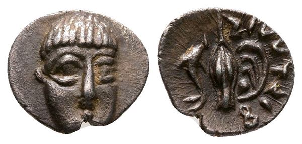 Southern Campania, Phistelia, c. 325-275 BC. AR Obol (11 mm, 0.62 g).  - Auction Greek, Roman and Byzantine Coins	 - Bertolami Fine Art - Prague