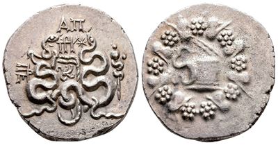 Mysia, Pergamon, C. 166-67 Bc. Ar Cistophoric Tetradrachm (27 MM, 11.87 G).