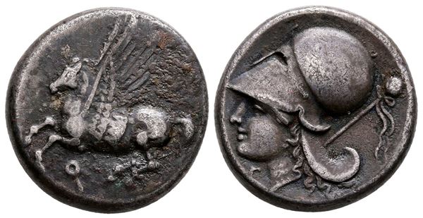 Corinth, c. 375-300 BC. AR Stater (20 mm, 8.41 g).