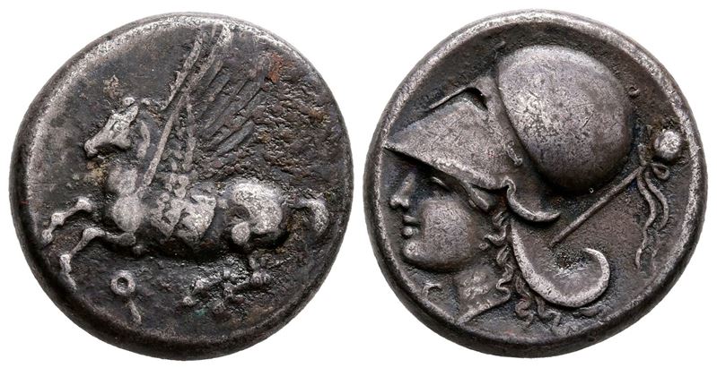 Corinth, C. 375-300 Bc. Ar Stater (20 MM, 8.41 G).