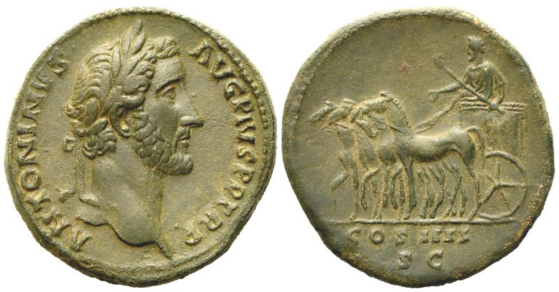 Antoninus Pius (138-161), Sestertius, Rome, Ad 145-161; Æ (g 23,93; MM 31)
