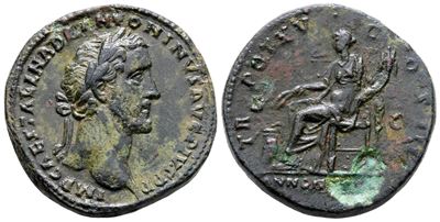 Antoninus Pius (138-161). Æ Sestertius (30 MM, 26.84 G).