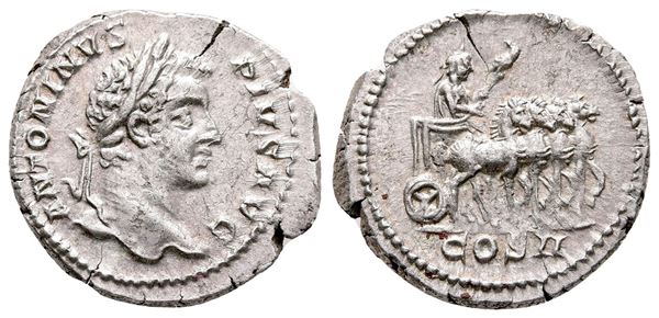 Caracalla (198-217). AR Denarius (19 mm, 3.59 g).