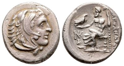 Kings Of Macedon, Alexander III "the Great" (336-323 Bc). Ar Drachm (18 MM, 4.23 G).