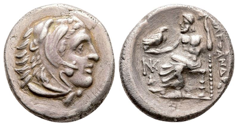 Kings Of Macedon, Alexander III "the Great" (336-323 Bc). Ar Drachm (18 MM, 4.23 G).