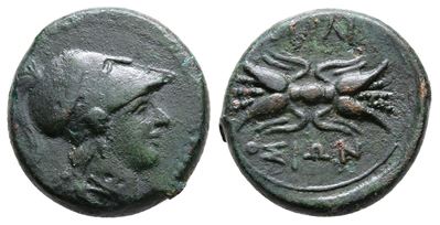 Sicily, Syracuse. Agathokles (317-289 Bc). Æ (16 MM, 3.24 G).