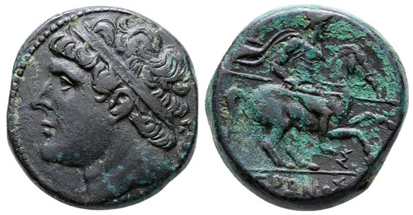 Sicily, Syracuse. Hieron II (275-215 BC). Æ (26 mm, 17.85 g).