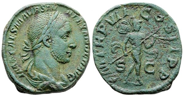 Severus Alexander (222-235). Æ Sestertius (30 mm, 16.38 g).